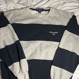 Vintage color block Polo Ralph Lauren Sport Sweatshirt
